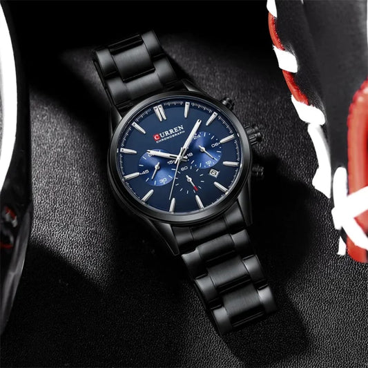 Reloj Curren 981 Negro/Azul