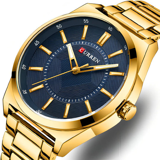 Reloj Curren 985 Dorado/Azul