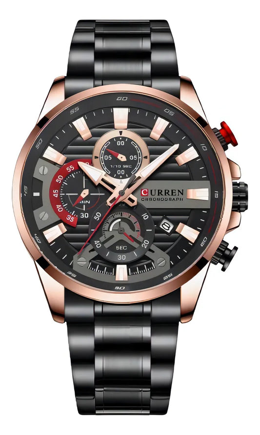 Reloj Curren 984 Negro/Oro Rosa