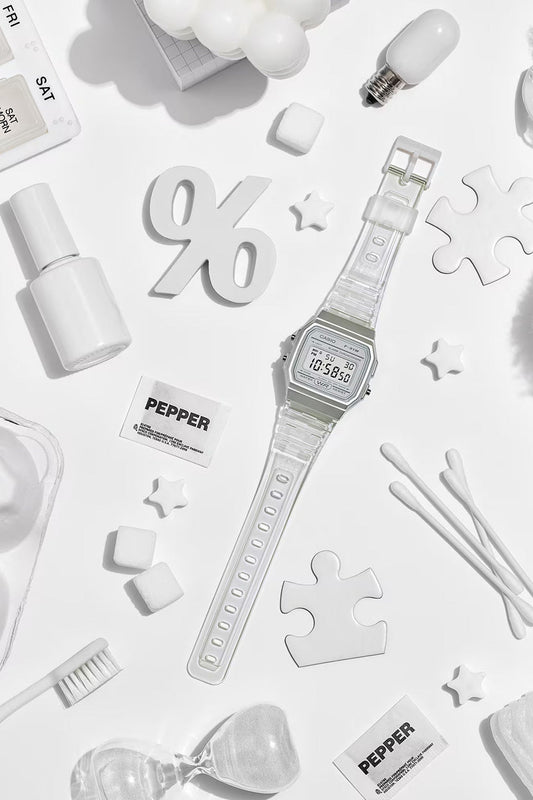 Reloj Casio F-91WS-7 Blanco