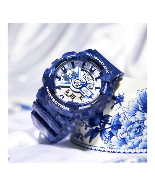 Reloj Casio G-Shock GA-110BWP-2A Azul