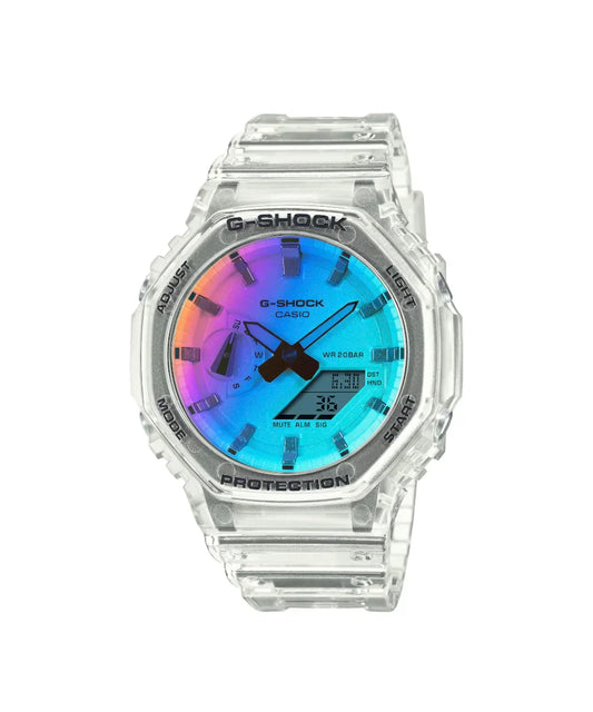 Reloj Casio G-Shock GA-2100SRS-7A Blanco