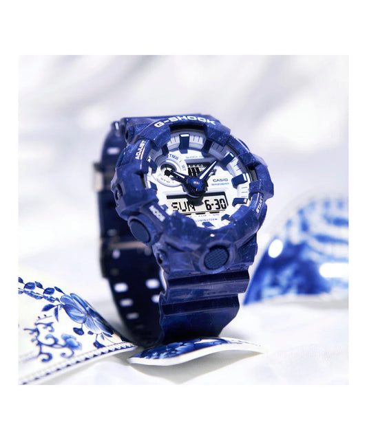 Reloj Casio G-Shock GA-700BWP-2A Azul