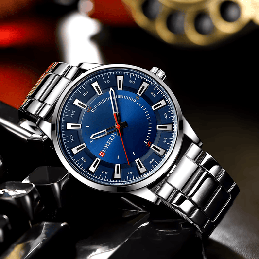 Reloj Curren Ref. 808 Plata/Azúl