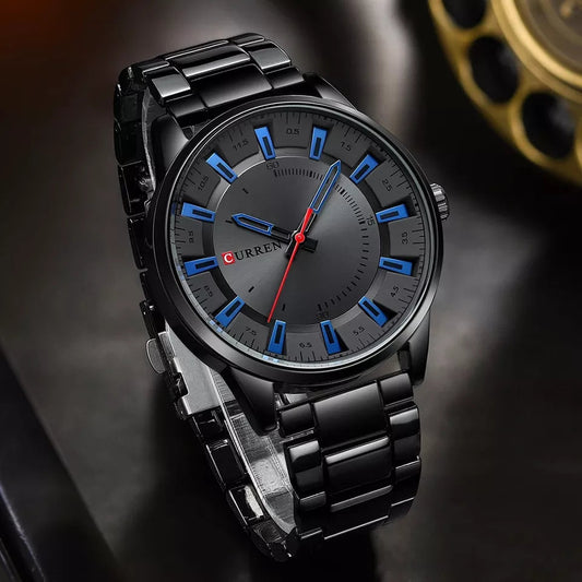 Reloj Curren REF. 808 Negro/Azul