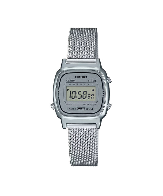 Reloj Casio Vintage LA670WEM-7 Plateado