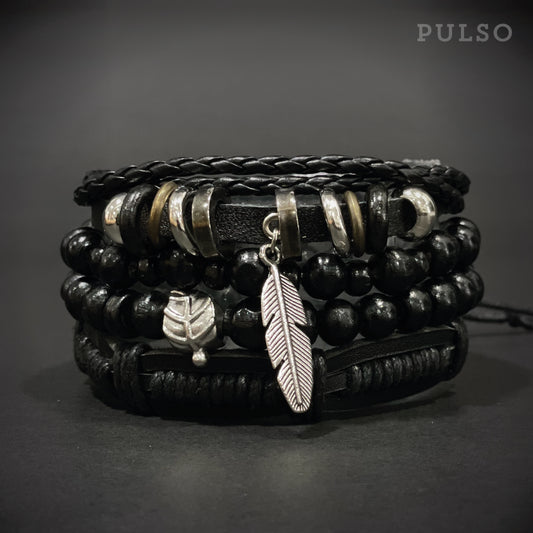 Pulsera Pluma/Plata Ref: 7029-75