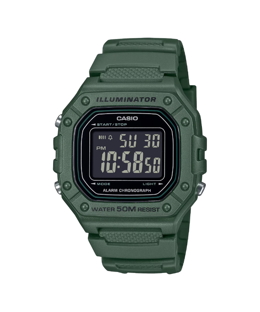 Reloj Casio W-218H-3BV Verde