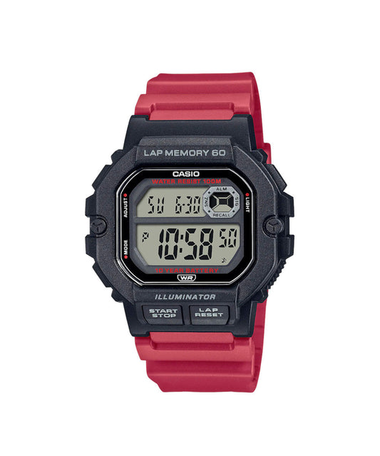 Reloj Casio WS-1400H-4AV Rojo