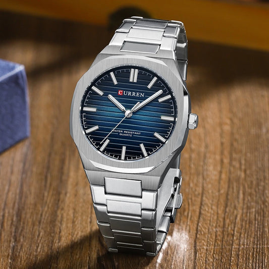 Reloj Curren 980 Plata/Azul