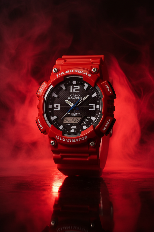 Reloj Casio AQ-S810WC-4AV Rojo