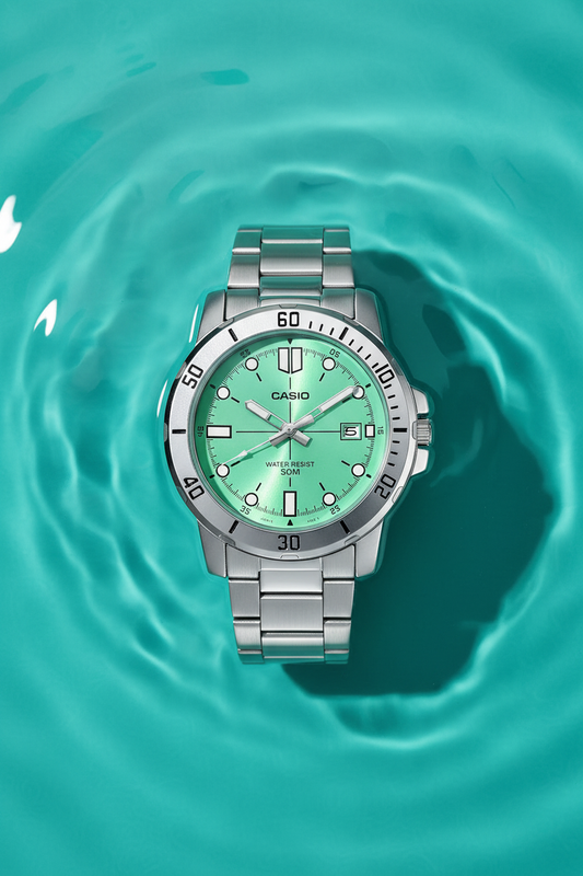 Reloj Casio MTP-VD01D-3E1VU Verde