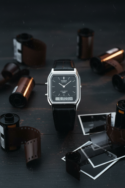 Reloj Casio Vintage AQ-230EL-1A Negro