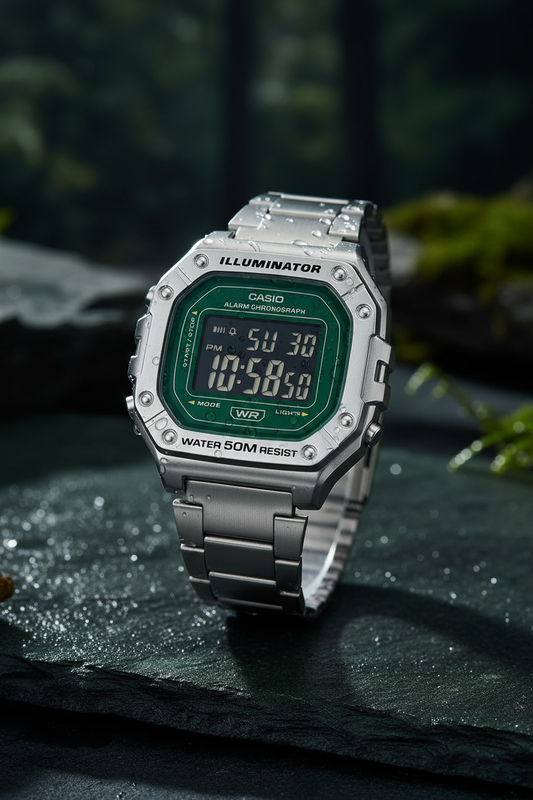 Reloj Casio W-218HD-3AV Verde