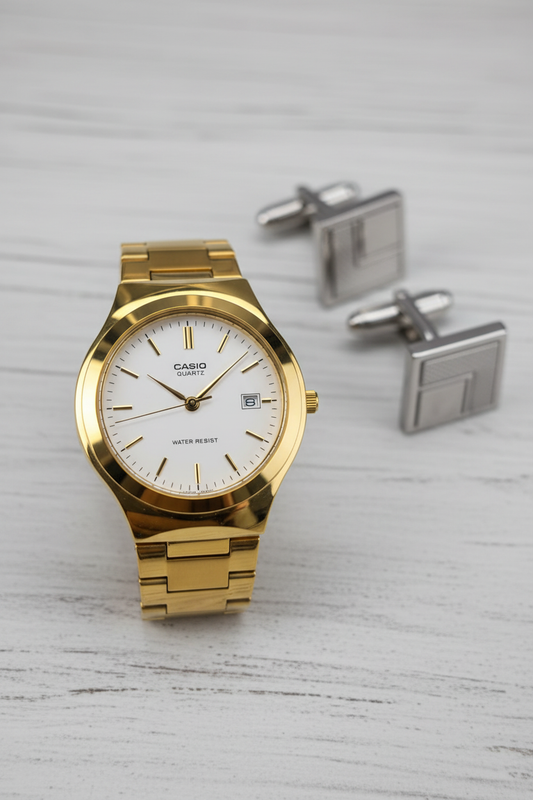 Reloj Casio MTP-1170N-7AR Blanco