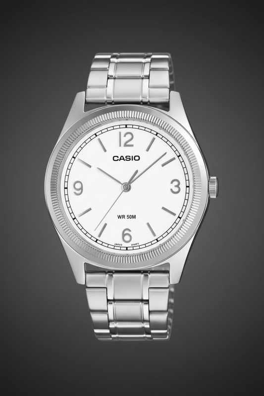 Reloj Casio MTP-B210D-7AV Blanco