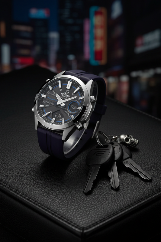 Reloj Casio Edifice EFV-C120P-1A2 Negro