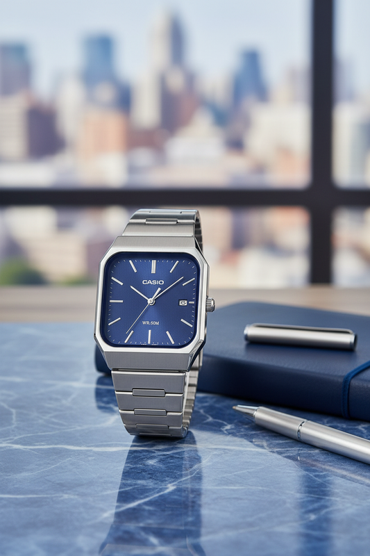 Reloj Casio MTP-B185D-2A1V Azul