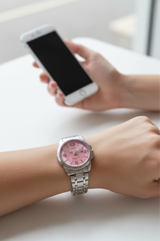 Reloj Casio LTP-1314D-5AV Rosado