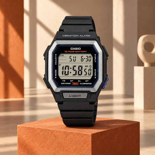 Reloj Casio W-738H-1AV Negro