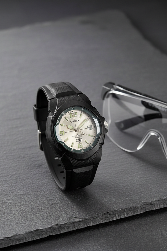 Reloj Casio MW-600F-7AV Blanco