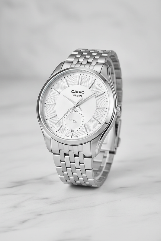 Reloj Casio MTP-B315D-7AV Blanco