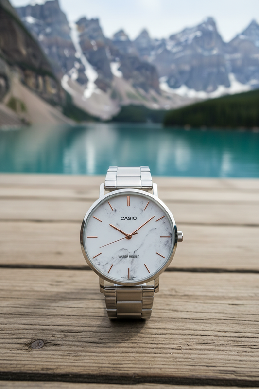 Reloj Casio MTP-VT01DM-7AU Blanco