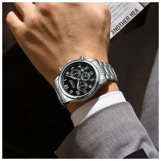 Reloj Curren 978 Plata/Negro