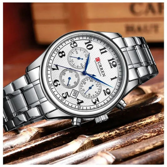 Reloj Curren 978 Plata/Blanco