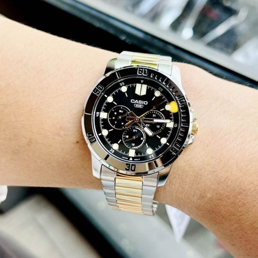Reloj Casio MTP-VD300SG-1EU Negro