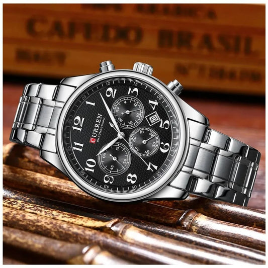 Reloj Curren 978 Plata/Negro