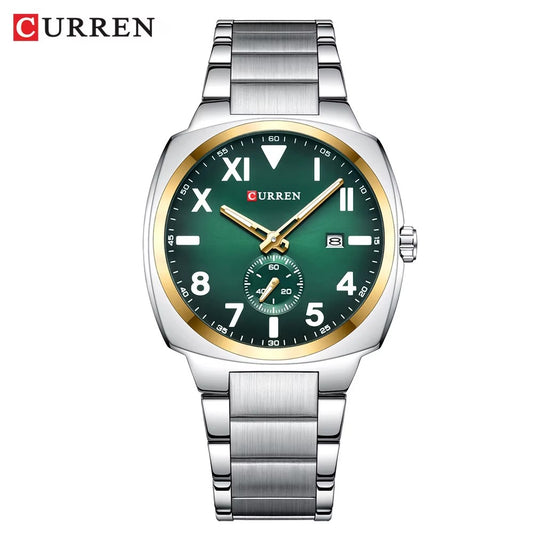 Reloj Curren 976 Plata/Verde
