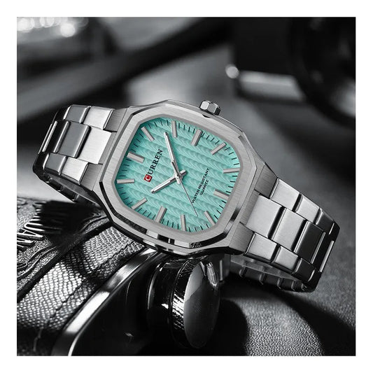 Reloj Curren 859 Plata/Verde