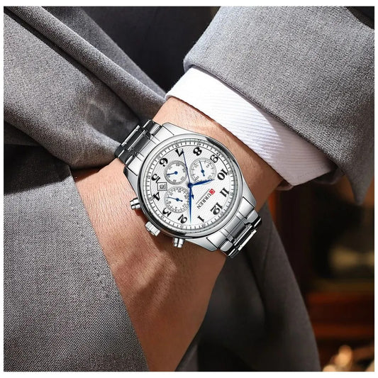 Reloj Curren 978 Plata/Blanco