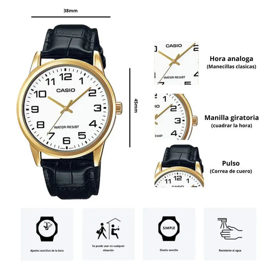 Reloj Casio MTP-V001GL-7BUDF Ref.5508