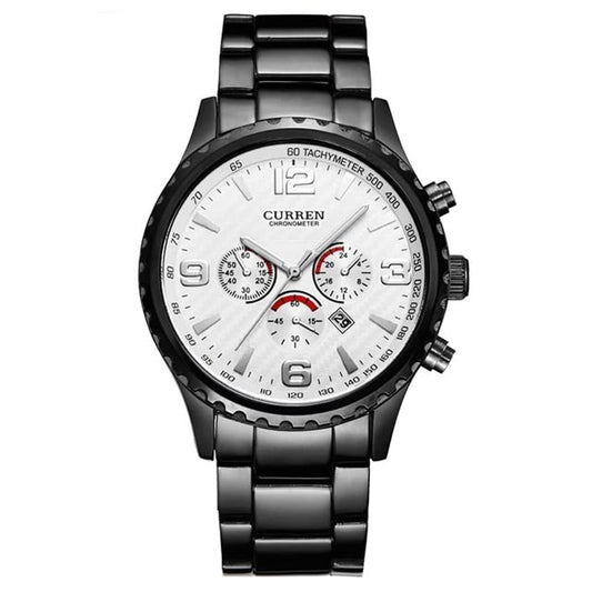 Reloj CURREN REF. 473 Negro/Blanco