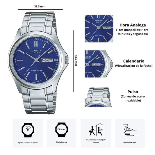 Reloj Casio MTP-1239D-2ADF Ref.5505