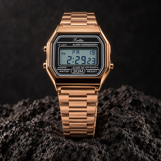 Reloj Scottie Retro Unisex Rosa / Mujer – foto principal
