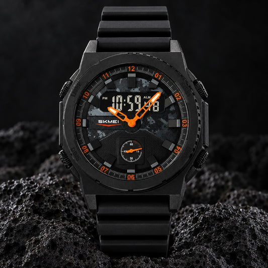 Reloj Skmei 2355 Negro Puntero Naranja – foto principal