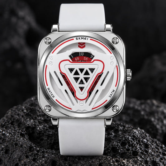 Reloj Skmei 2107 Blanco Rojo – foto principal