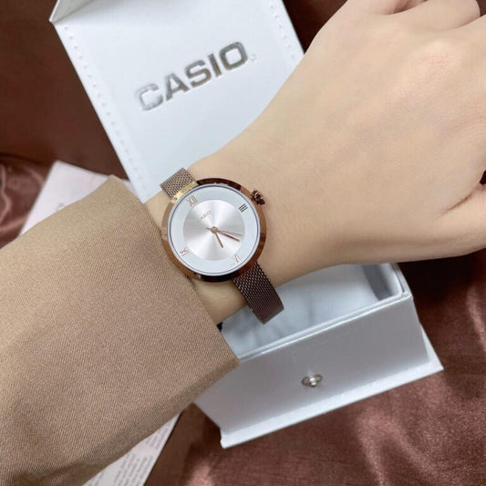 Reloj Casio LTP-E154MR-9A Rosado
