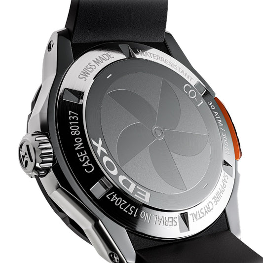 Reloj Edox CO-1 Bezel Lock 80137-37GNO-AO