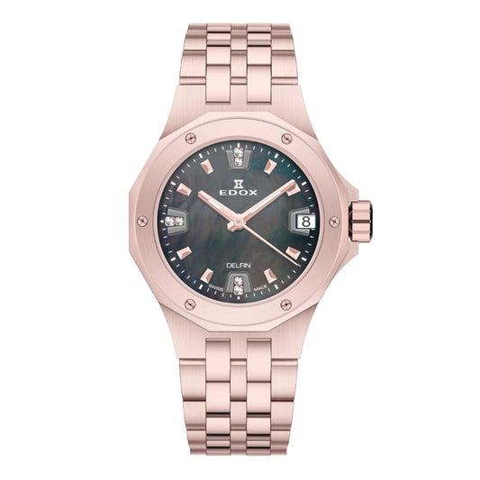 Reloj Edox Delfin Lady 53100-37RM-NANRND