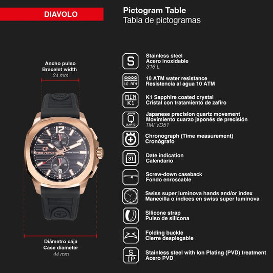Reloj Time Force TF5045MR-01