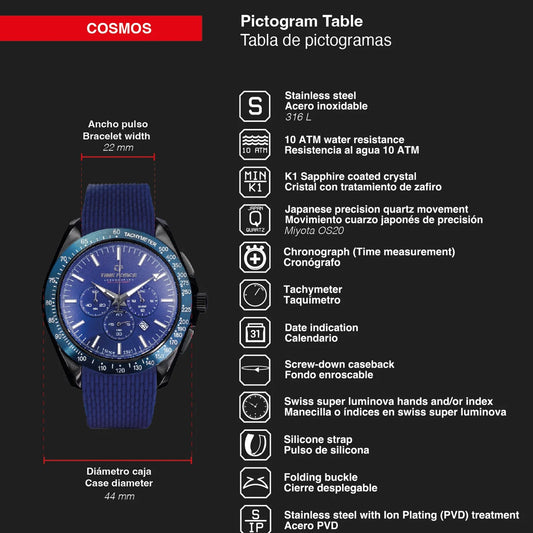 Reloj Time Force TF5048MNB-03