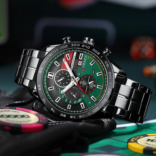 Reloj Curren Ref. 820 Negro/Verde