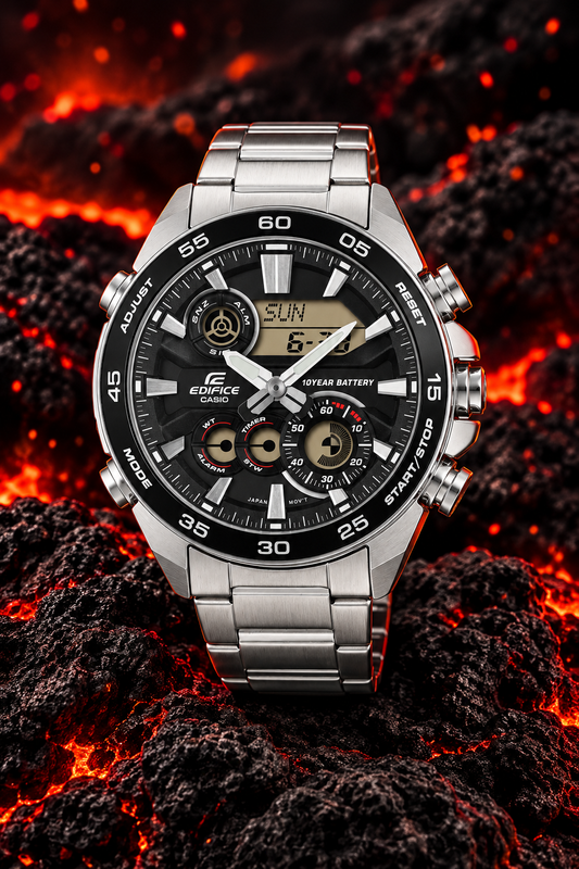 Reloj Casio Edifice ERA-130D-1A Negro