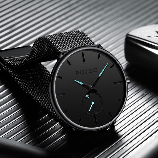 Reloj PULSO REF. 738 Negro/Azul