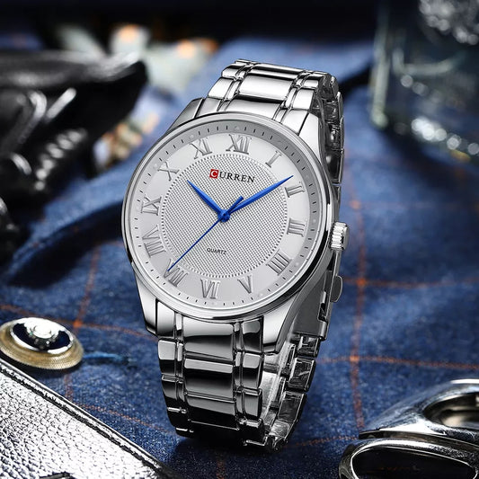Reloj Curren REF. 750 Plata/Blanco