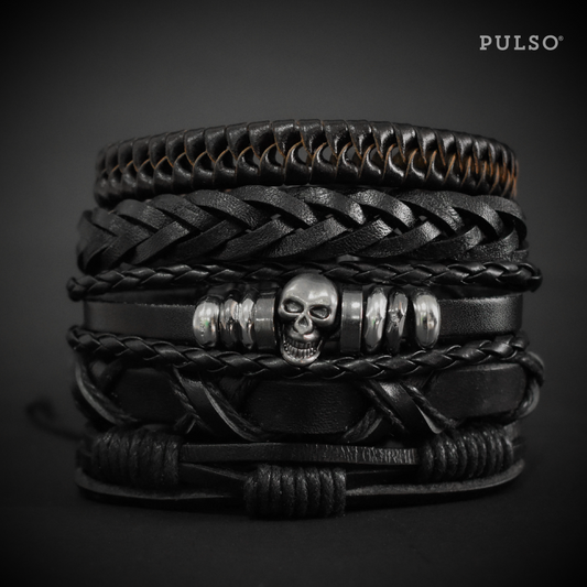 Pulsera Calavera Tribal Ref: 7033-33